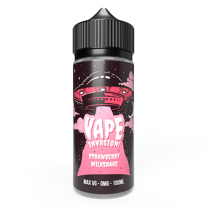 Vape Invasion Strawberry Milkshake - Short Fill (B2B)
