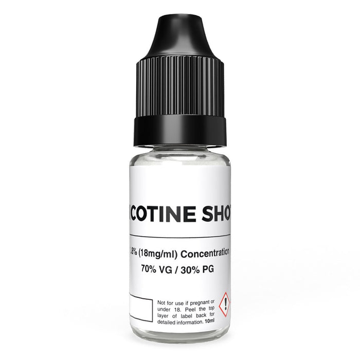 18mg-20mg/ml - Unbranded Nicotine Shot/Salt (B2B)